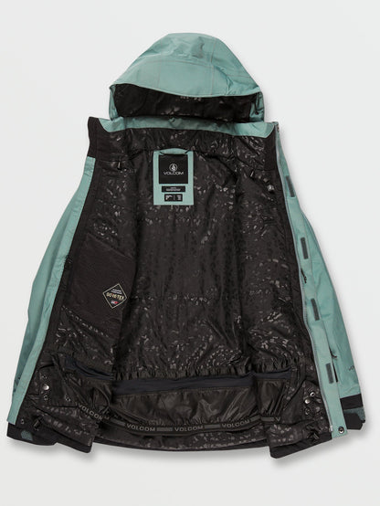 Ell Isolierte Gore-Tex Schneejacke - Green Ash