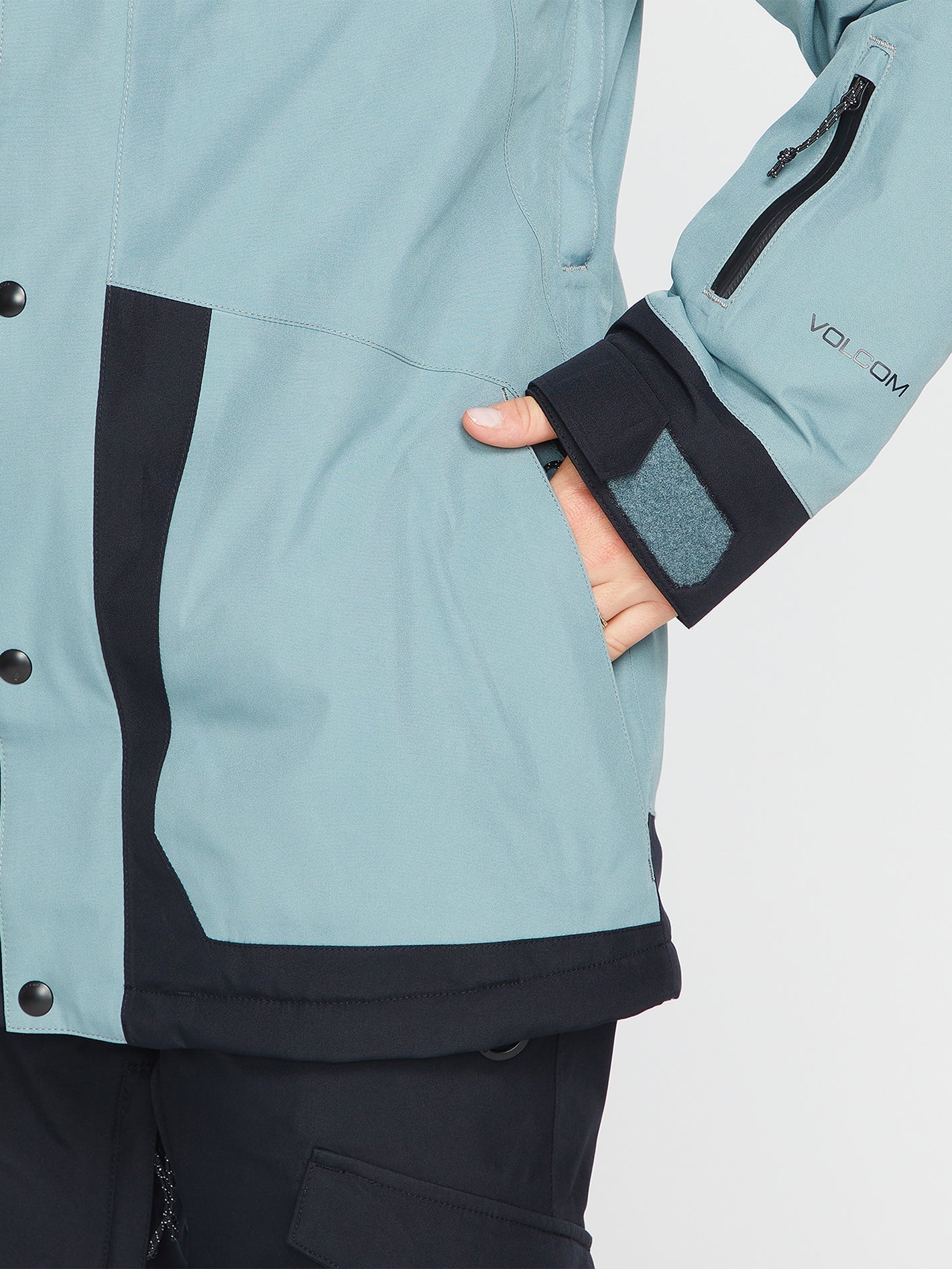 Ell Isolierte Gore-Tex Schneejacke - Green Ash