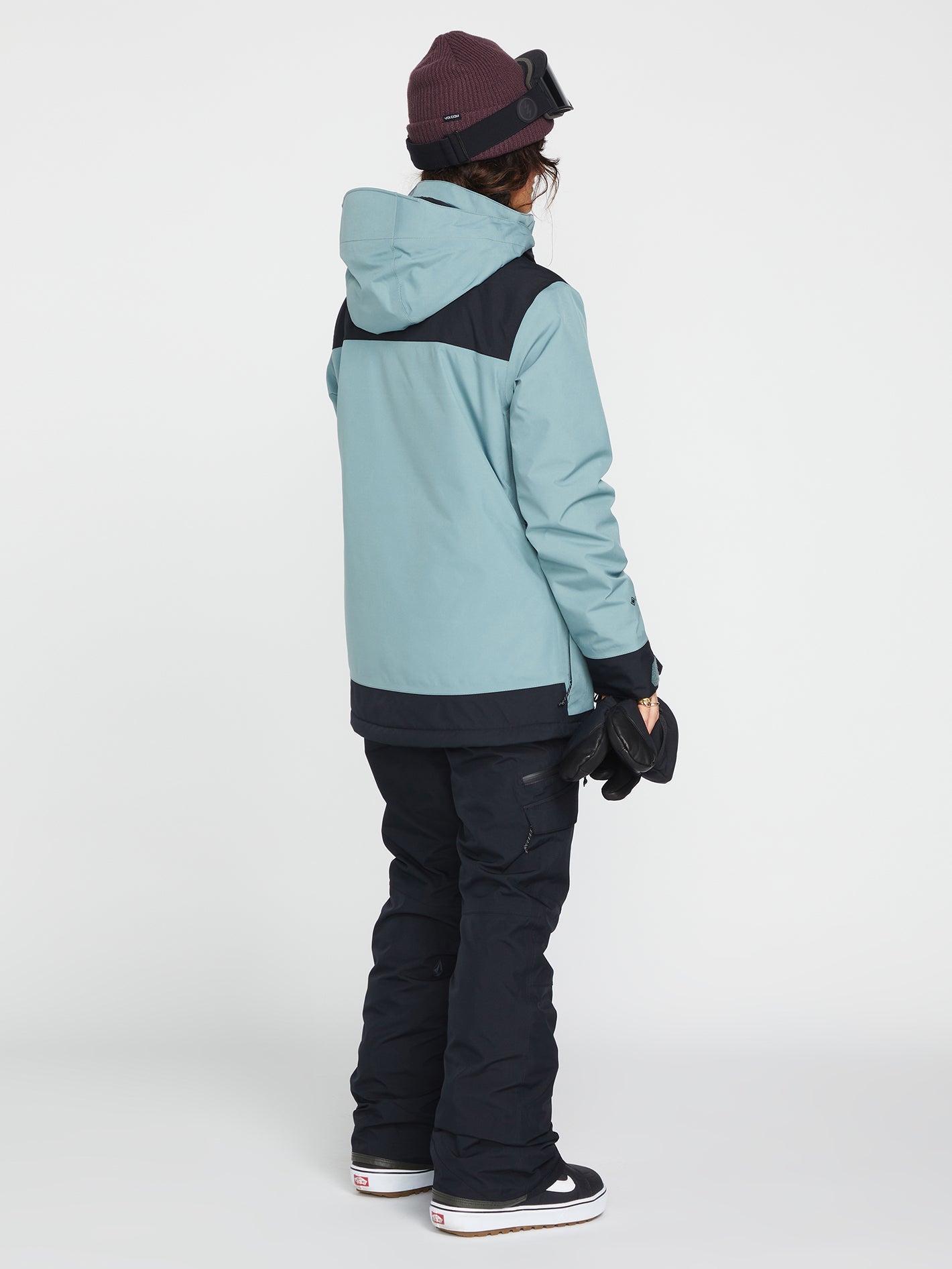 Ell Isolierte Gore-Tex Schneejacke - Green Ash