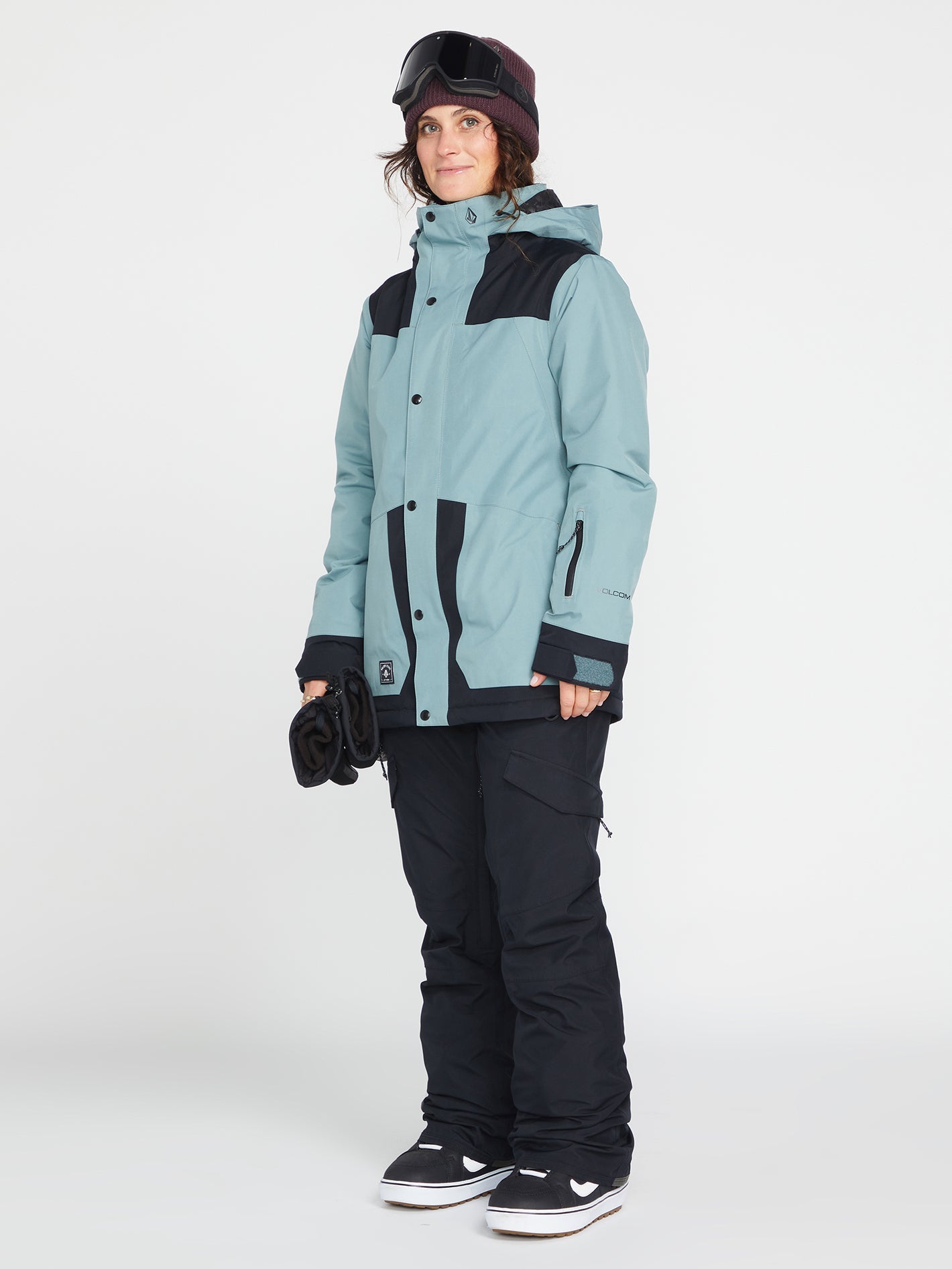 Ell Isolierte Gore-Tex Schneejacke - Green Ash