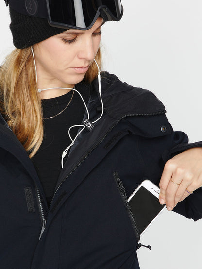 Shadow Insulated Snow Jacket - Black