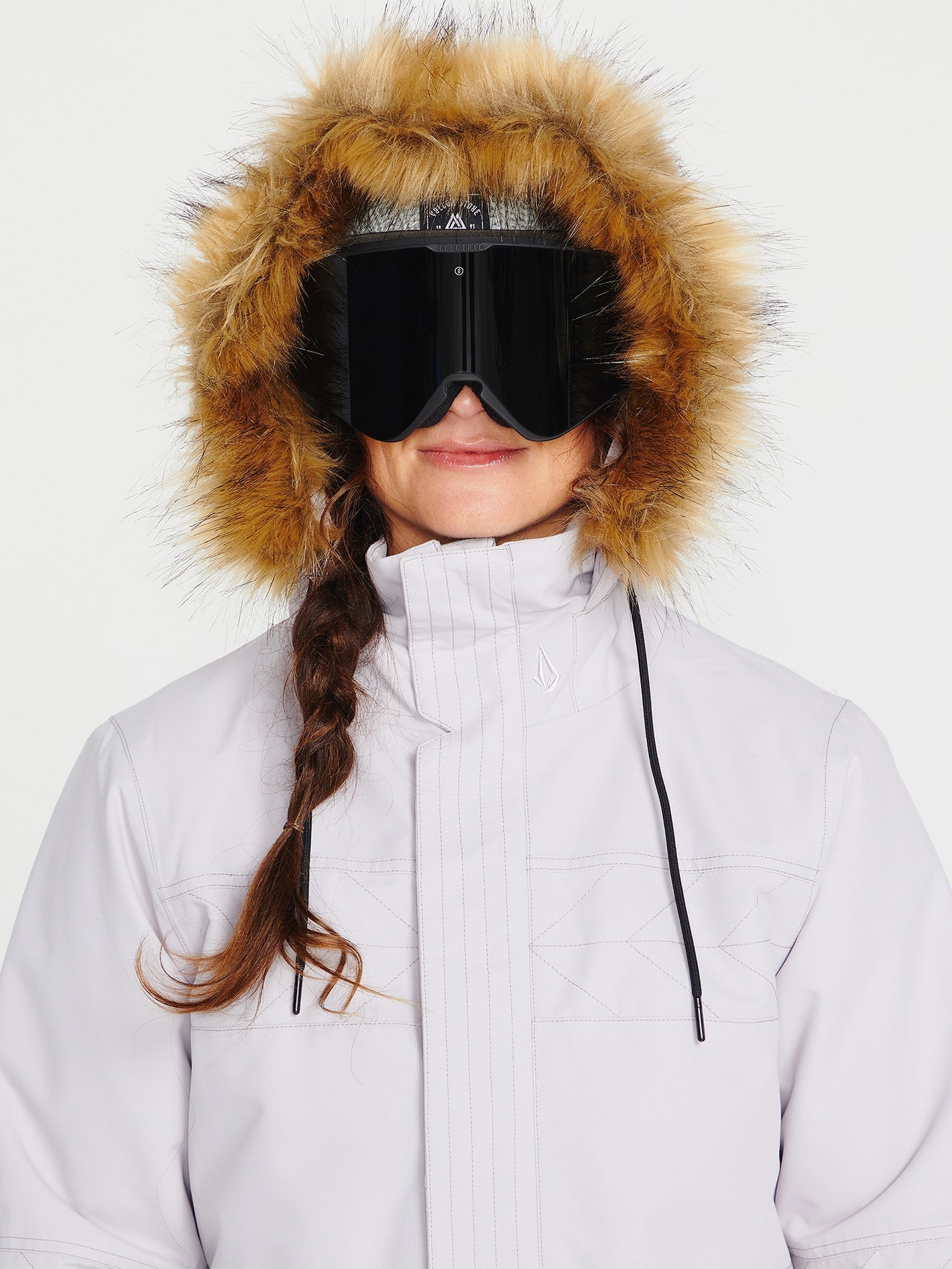 Fawn Isolierte Schneejacke - Amethyst Smoke