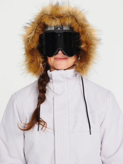 Fawn Isolierte Schneejacke - Amethyst Smoke