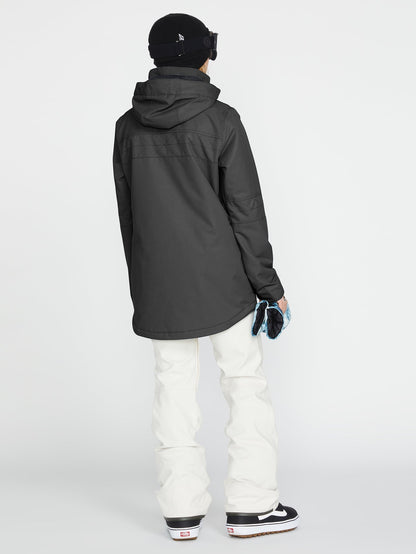 Fawn Isolierte Schneejacke - Schwarz