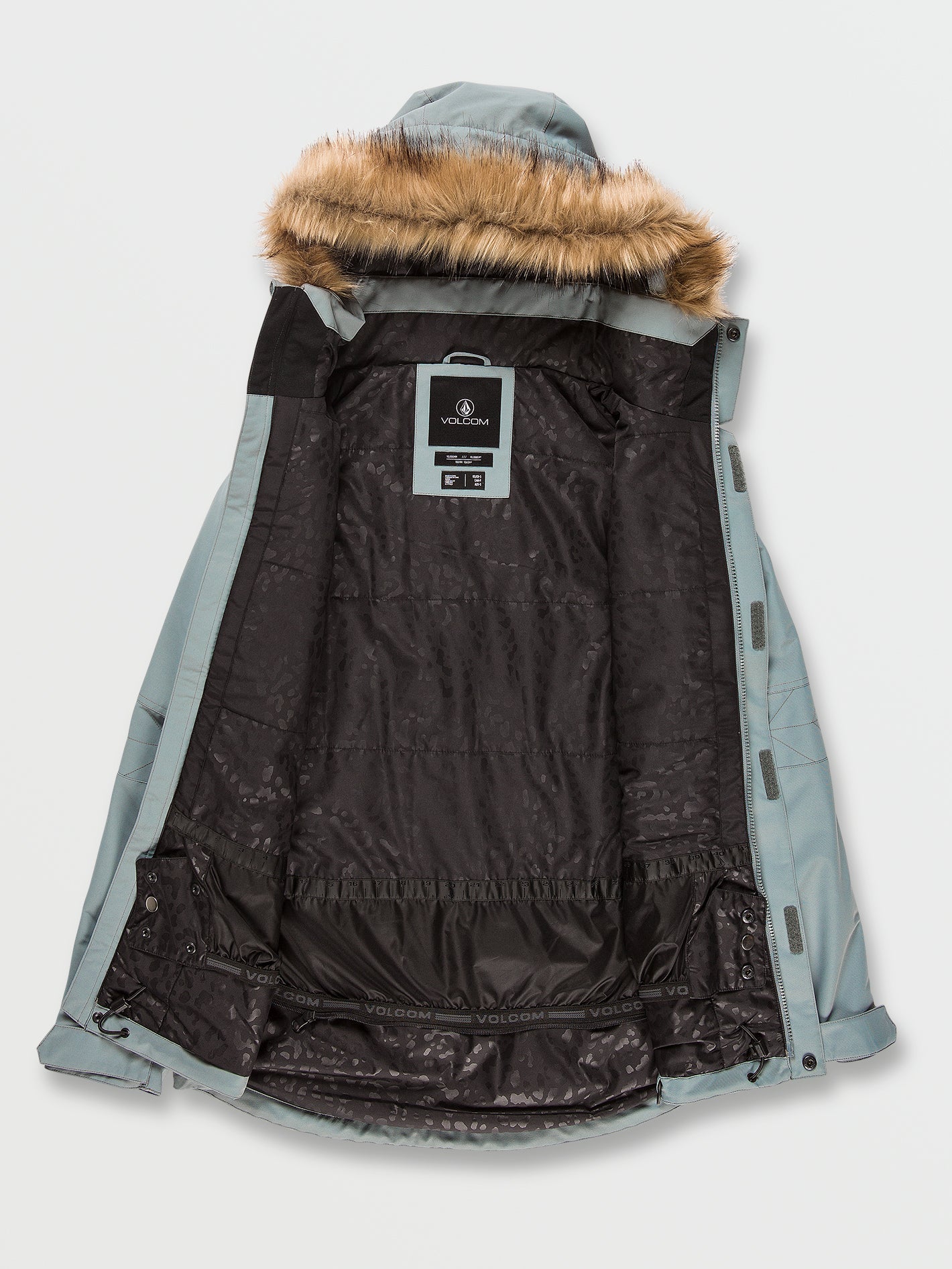 Fawn Insulated Snow Jacket - Green Ash