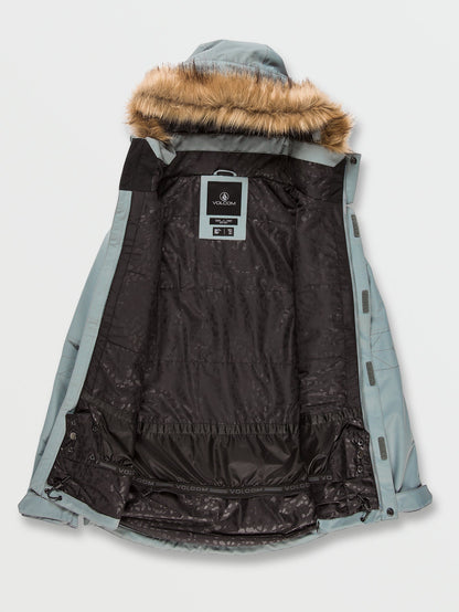 Fawn Insulated Snow Jacket - Green Ash