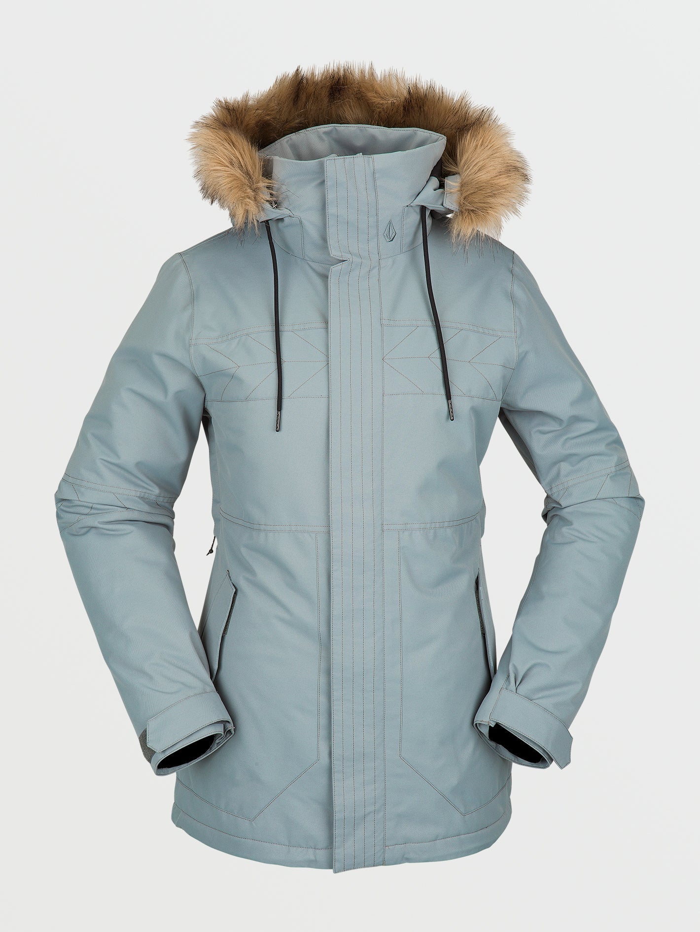 Fawn Insulated Snow Jacket - Green Ash