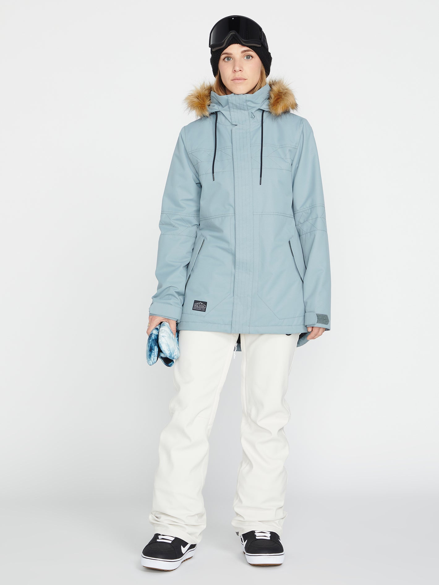 Fawn Insulated Snow Jacket - Green Ash
