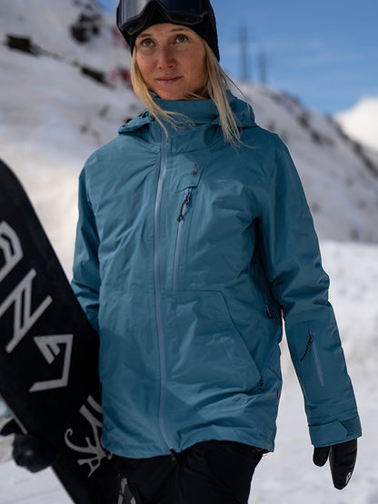 Nya Tds Infrared Gore-Tex Schneejacke - Petrolblau