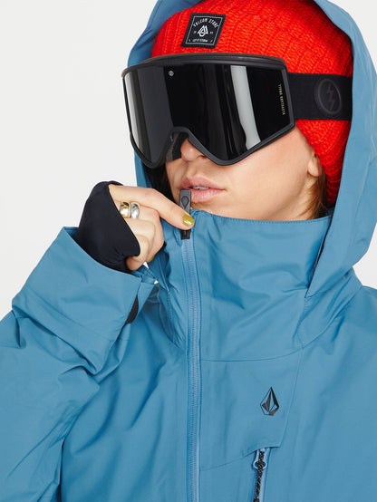 Nya Tds Infrared Gore-Tex Schneejacke - Petrolblau