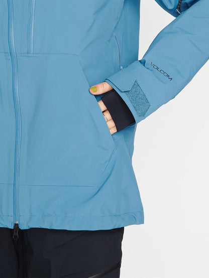 Nya Tds Infrared Gore-Tex Schneejacke - Petrolblau