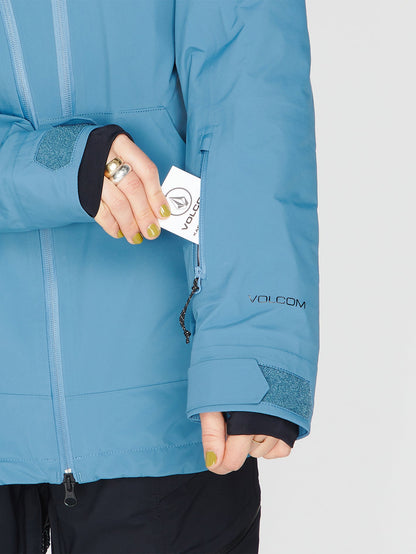Nya Tds Infrared Gore-Tex Schneejacke - Petrolblau