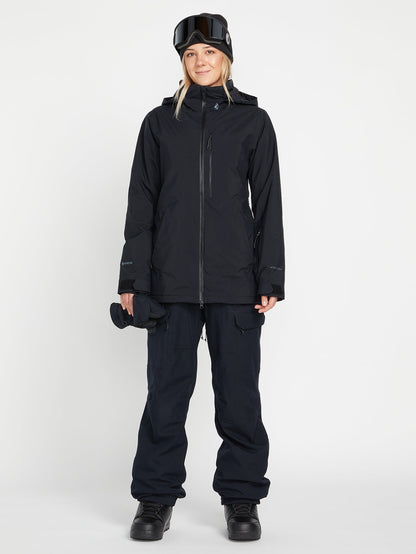 3D Stretch Gore-Tex Schneejacke - Schwarz