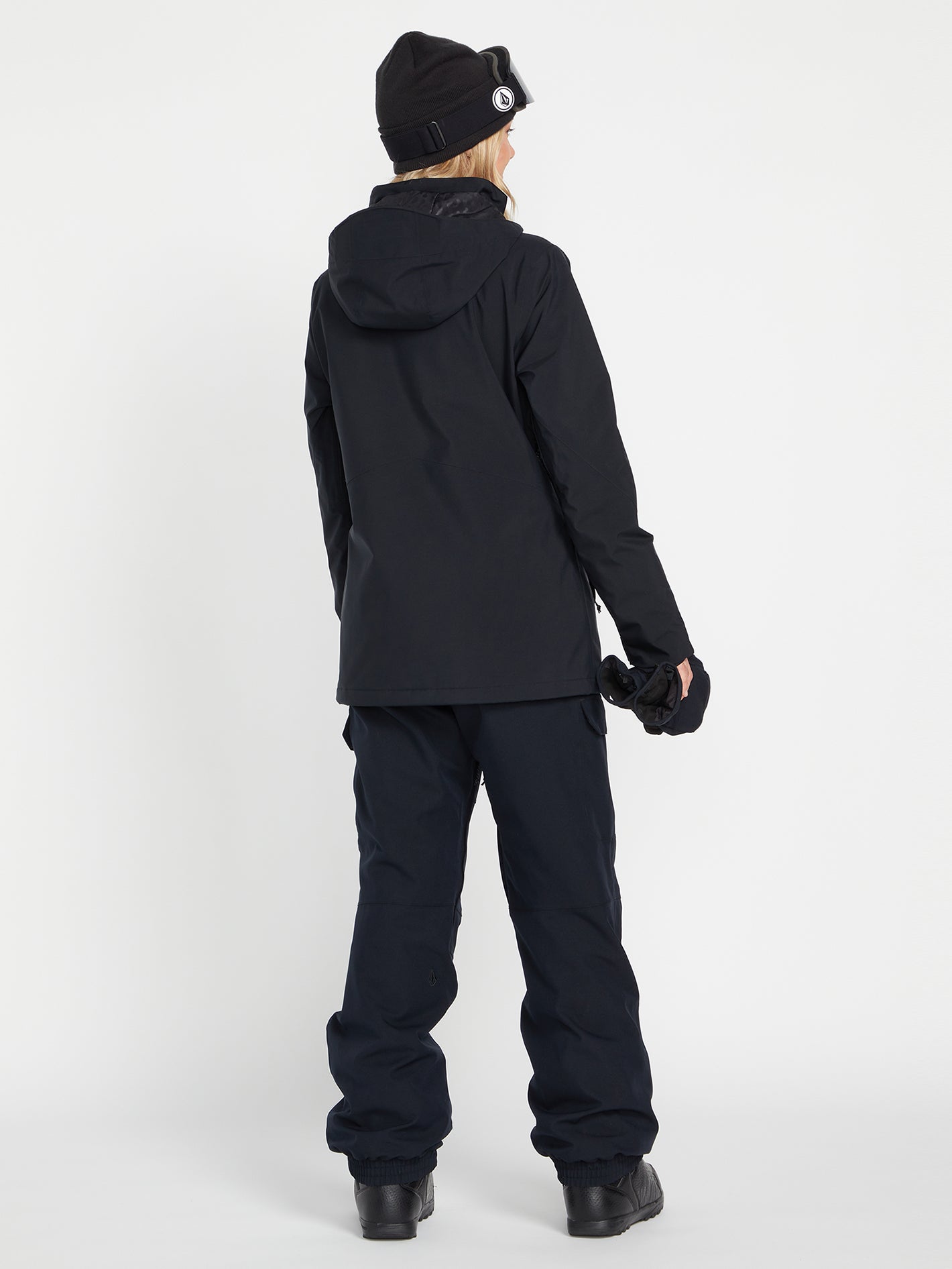 3D Stretch Gore-Tex Schneejacke - Schwarz