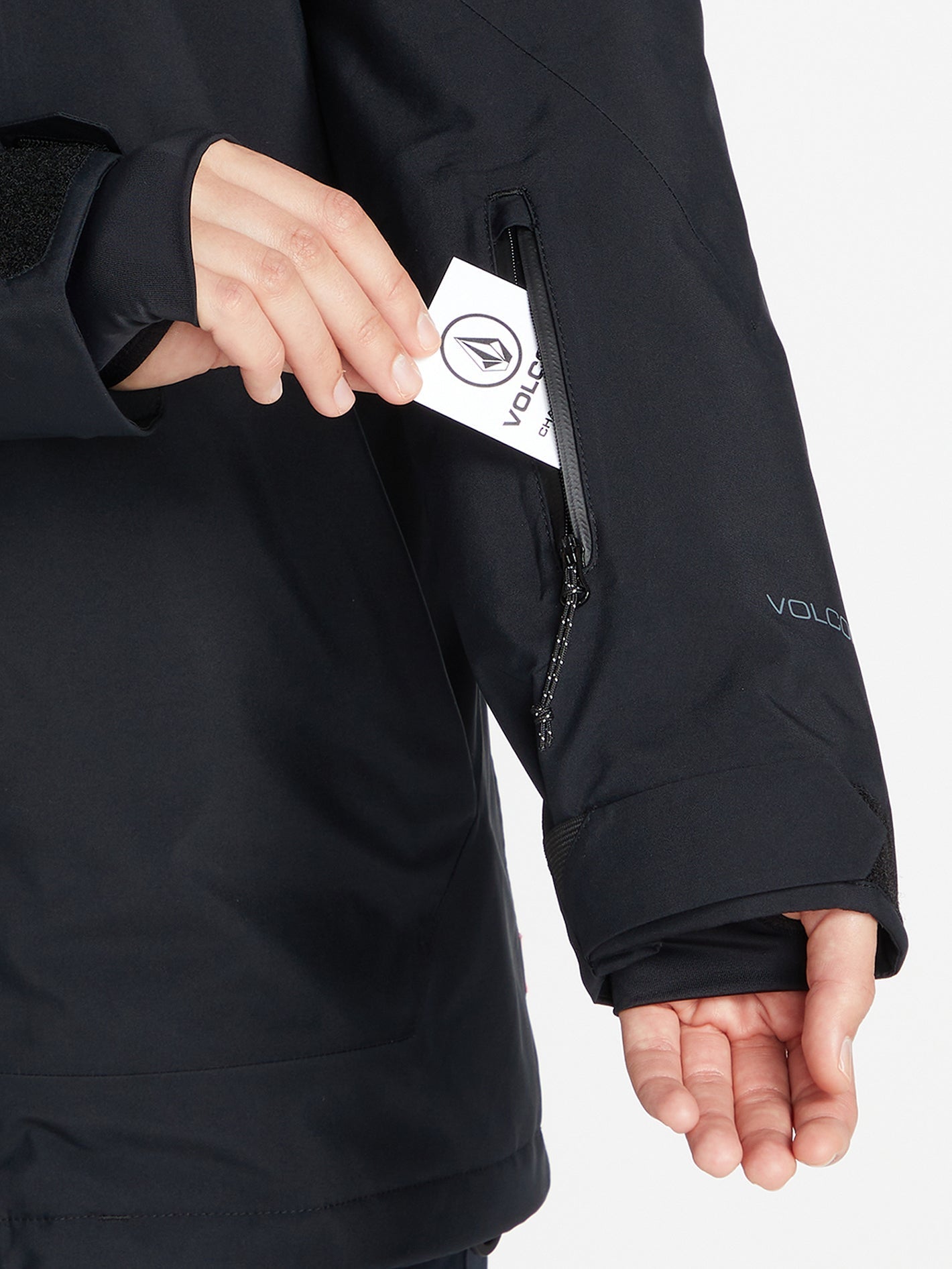 3D Stretch Gore-Tex Schneejacke - Schwarz