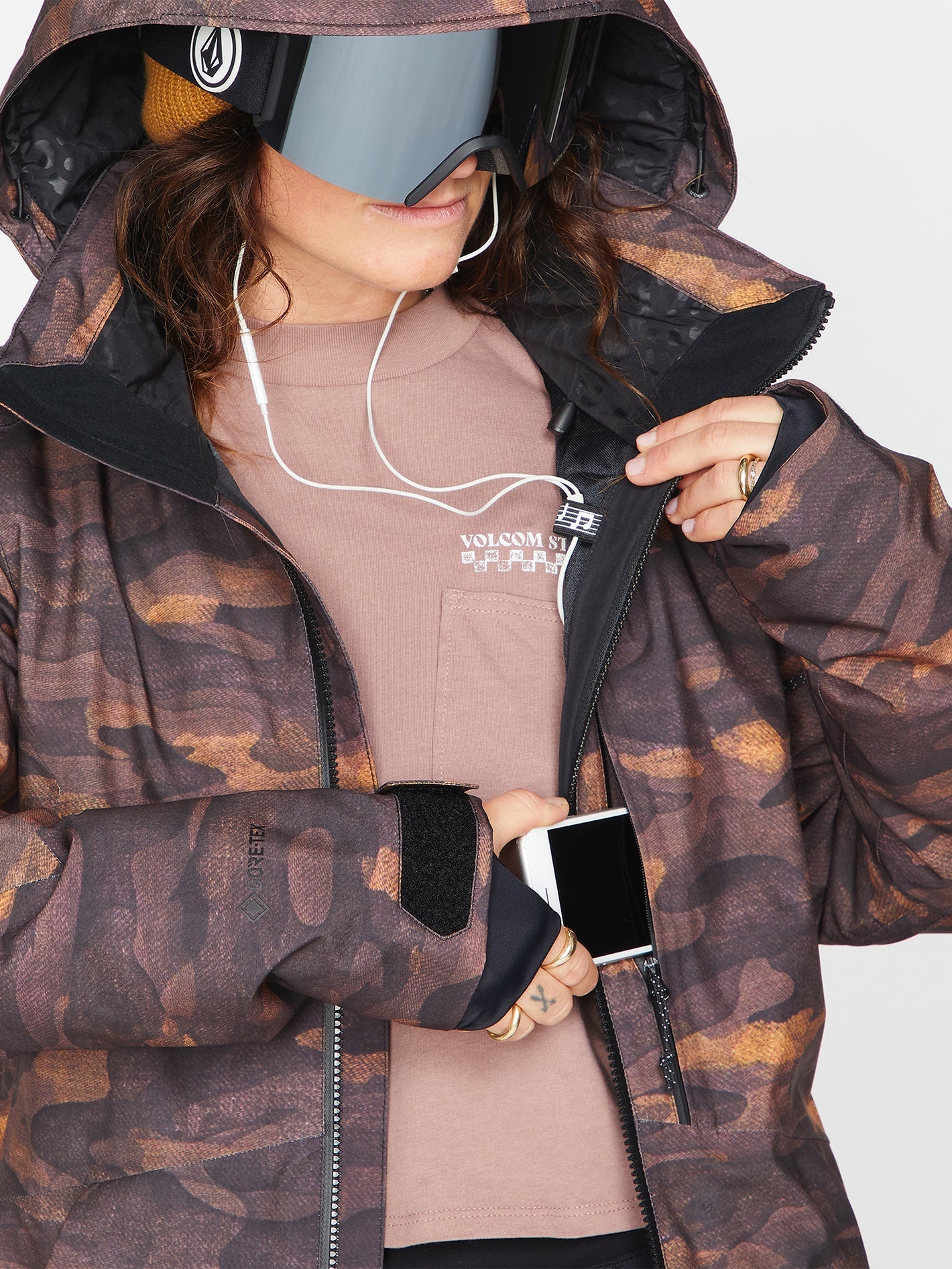 Veste de snow 3D Stretch Gore-Tex - Dusk Camo