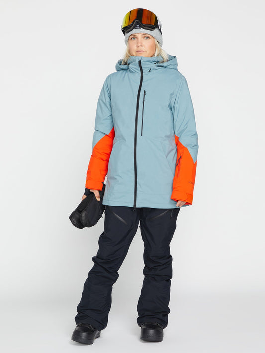 3D Stretch Gore-Tex Schneejacke - Aschegrün