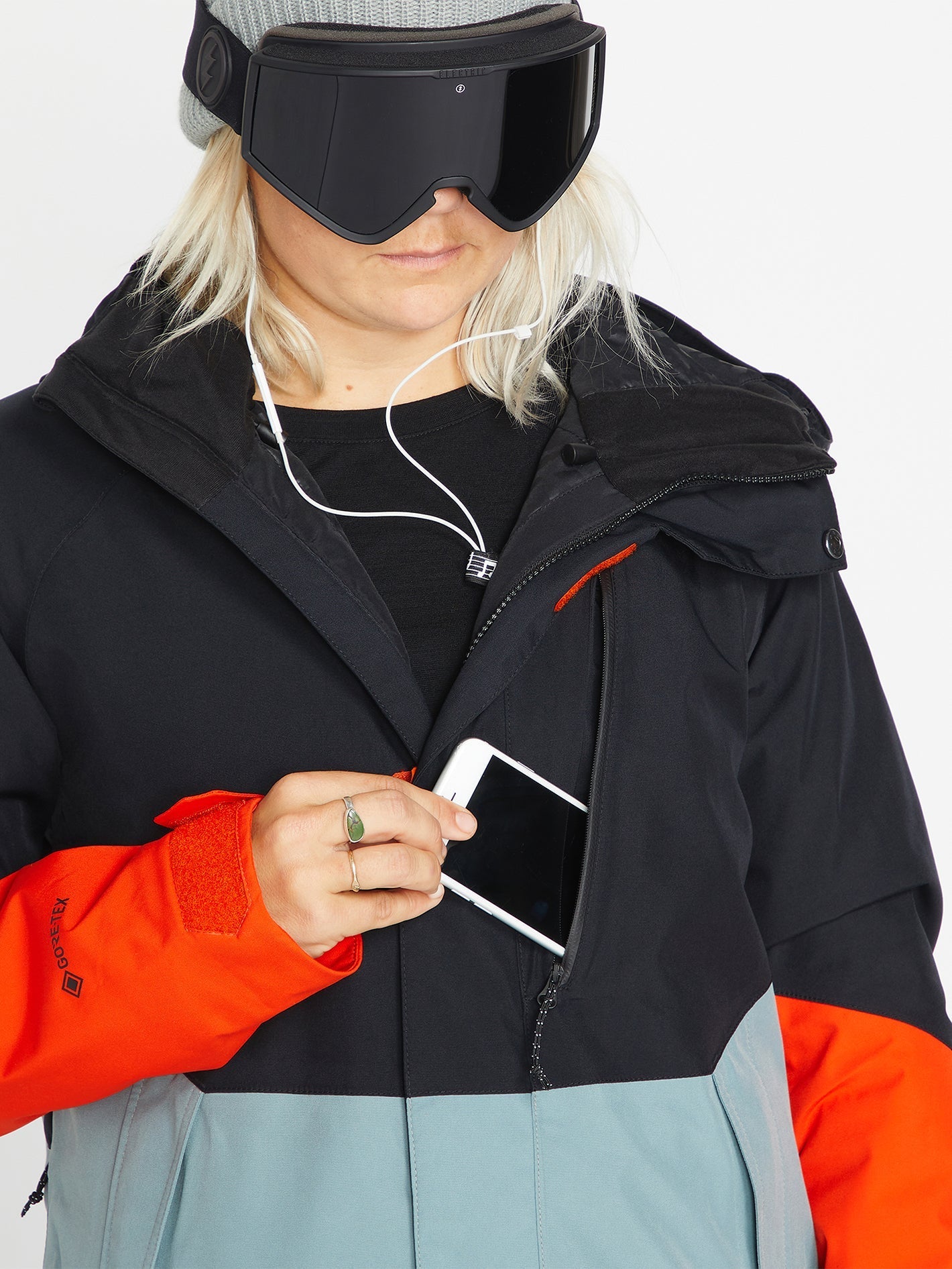Aris Insulated Gore-Tex Snow Jacket - Green Ash