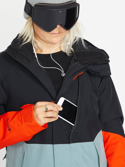 Aris Insulated Gore-Tex Snow Jacket - Green Ash