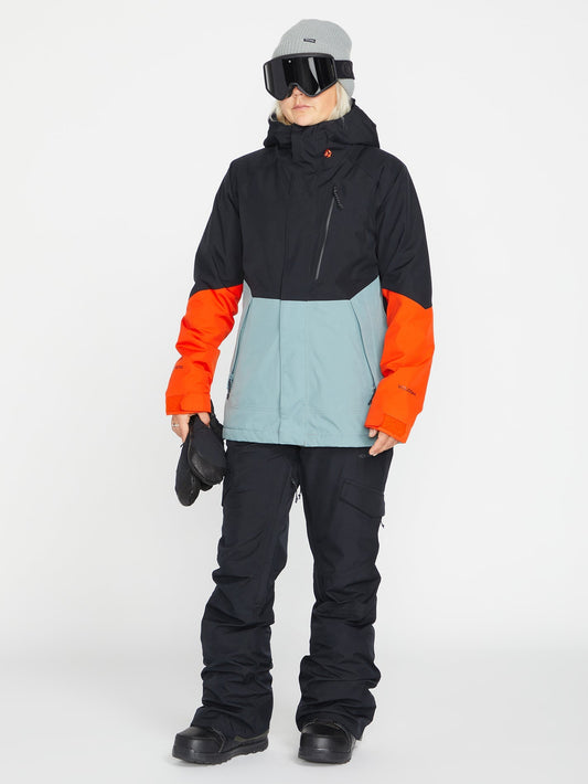 Aris Isolierte Gore-Tex Schneejacke - Green Ash