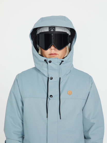 Bolt Isolierte Schneejacke - Green Ash