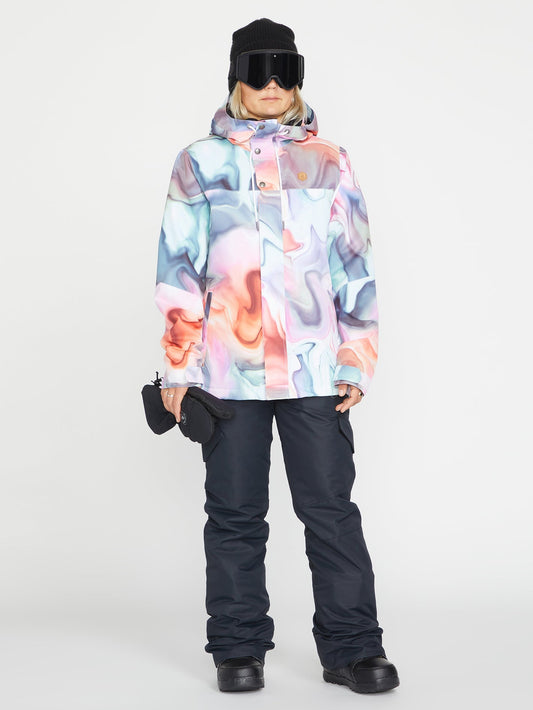 Bolt Isolierte Schneejacke – Nebula Print