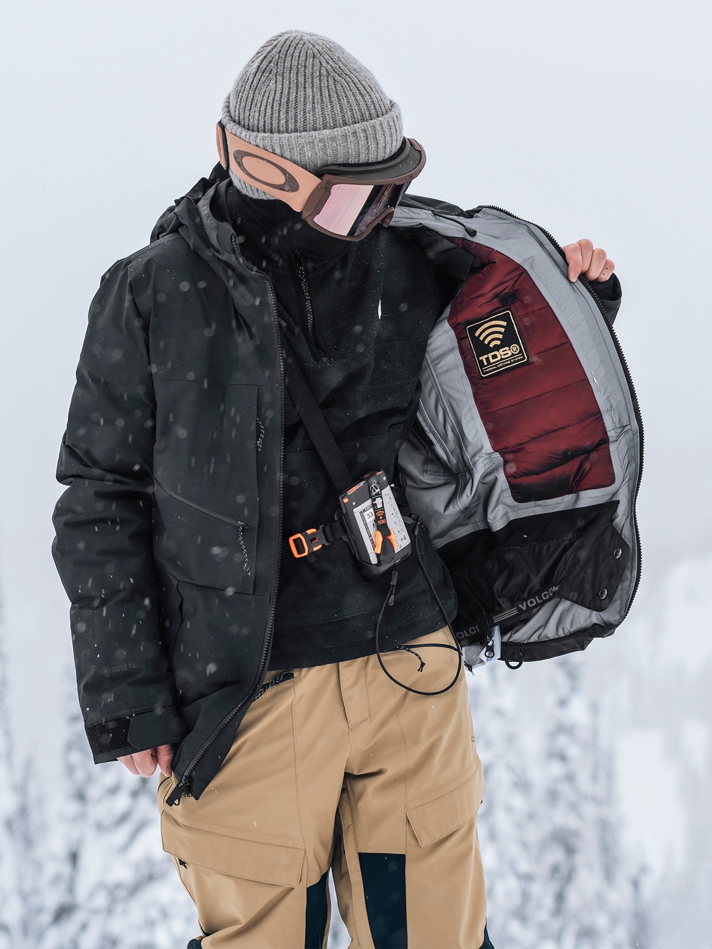 Gore-Tex Koa Tds Infrared Jacket - BLACK