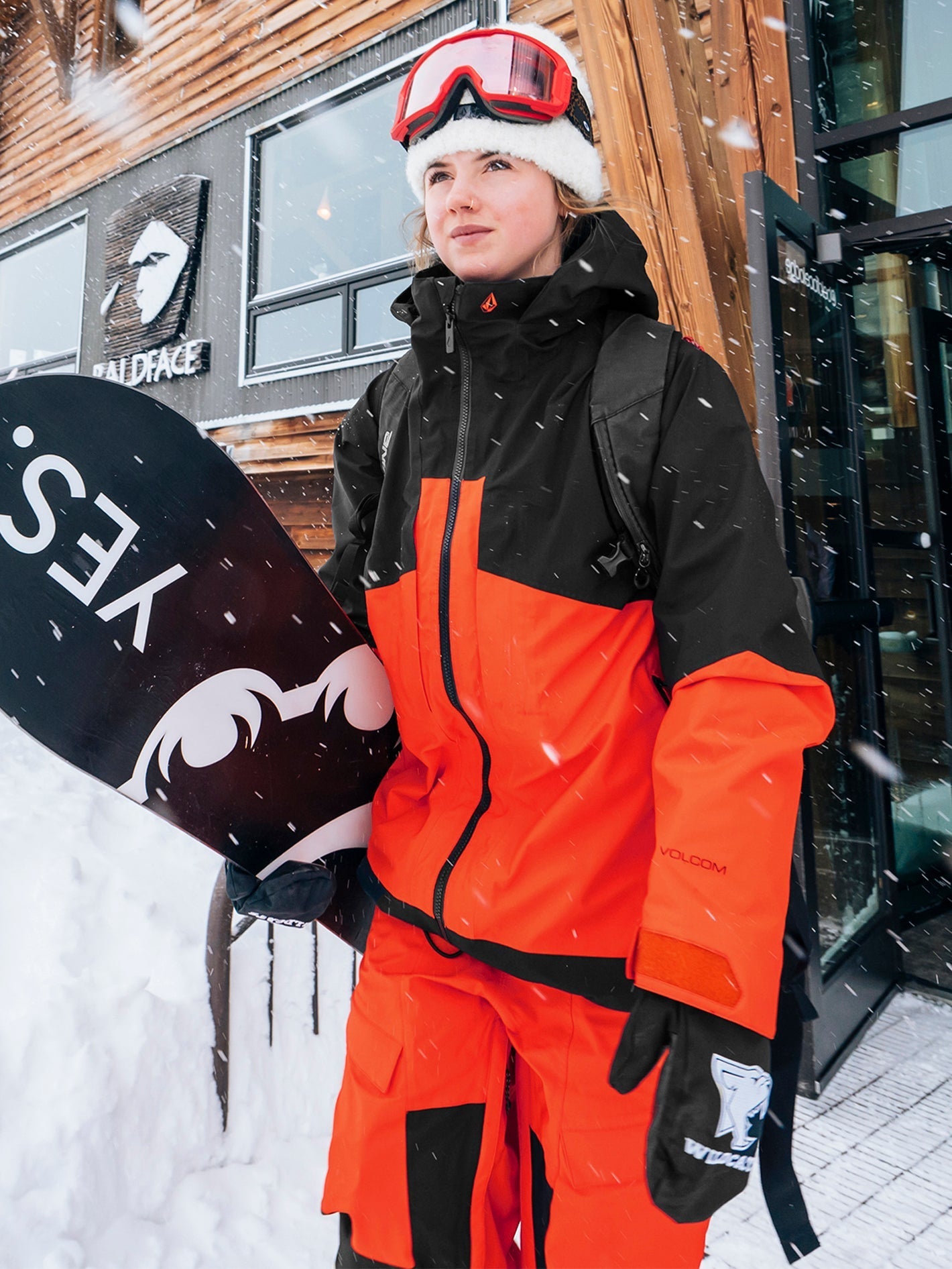 Veste Gore-Tex Aw 3-en-1  - ORANGE SHOCK