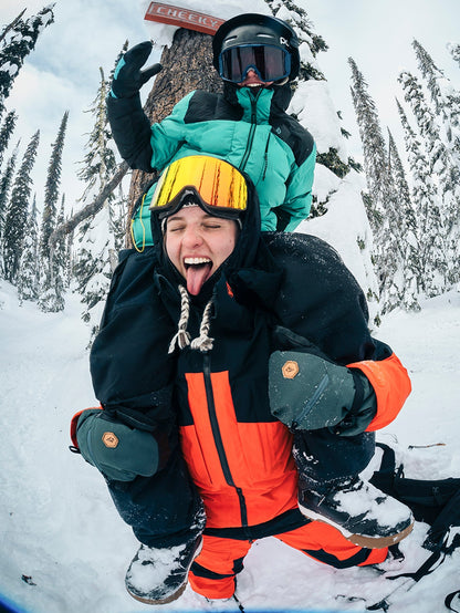 Veste Gore-Tex Aw 3-en-1  - ORANGE SHOCK