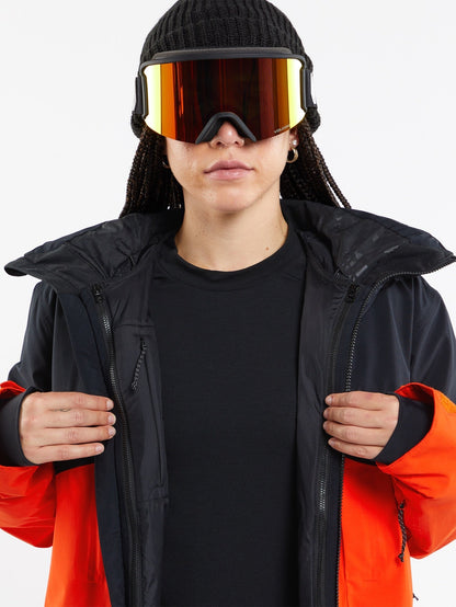Veste Gore-Tex Aw 3-en-1  - ORANGE SHOCK