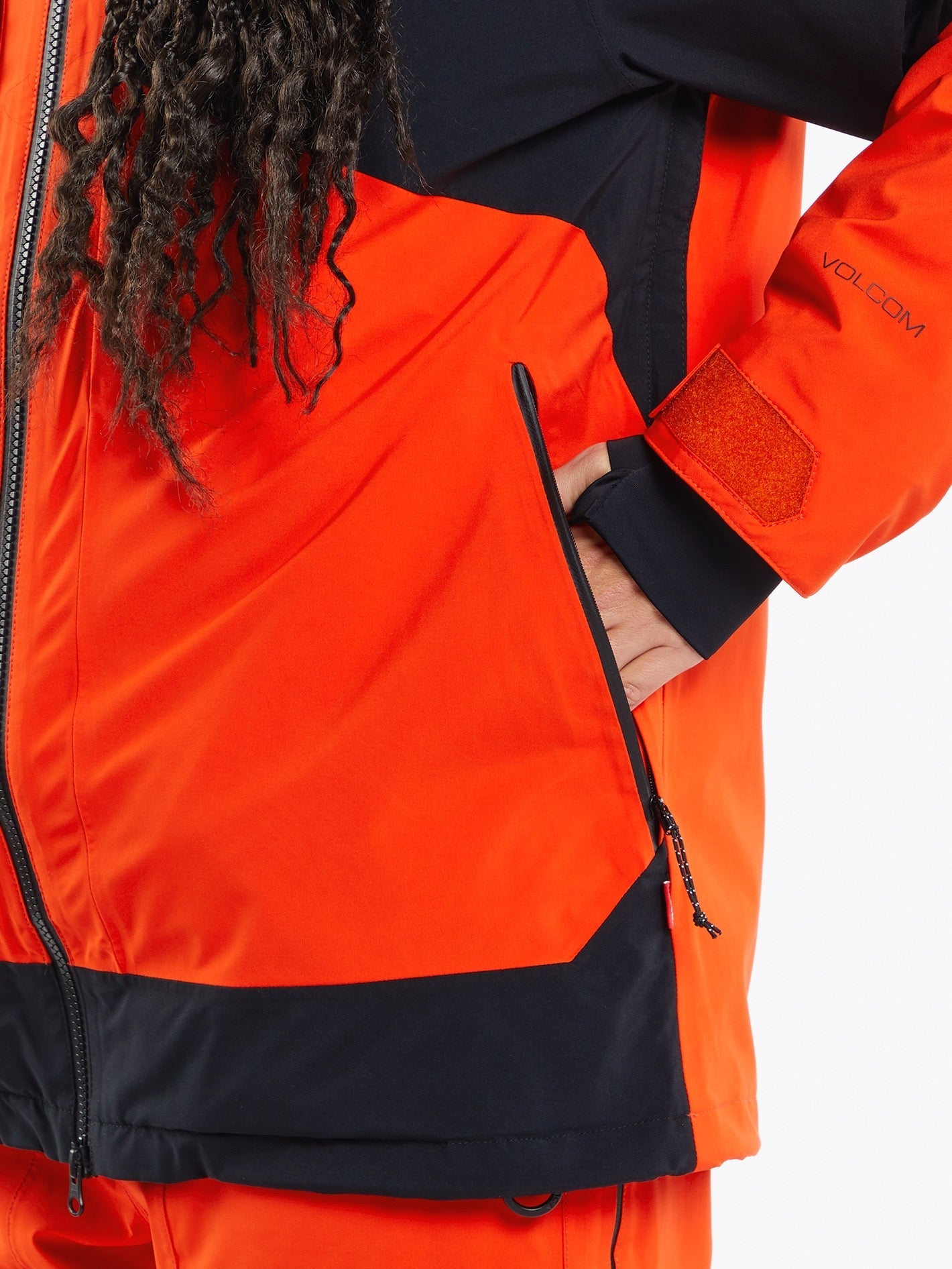 Veste Gore-Tex Aw 3-en-1  - ORANGE SHOCK