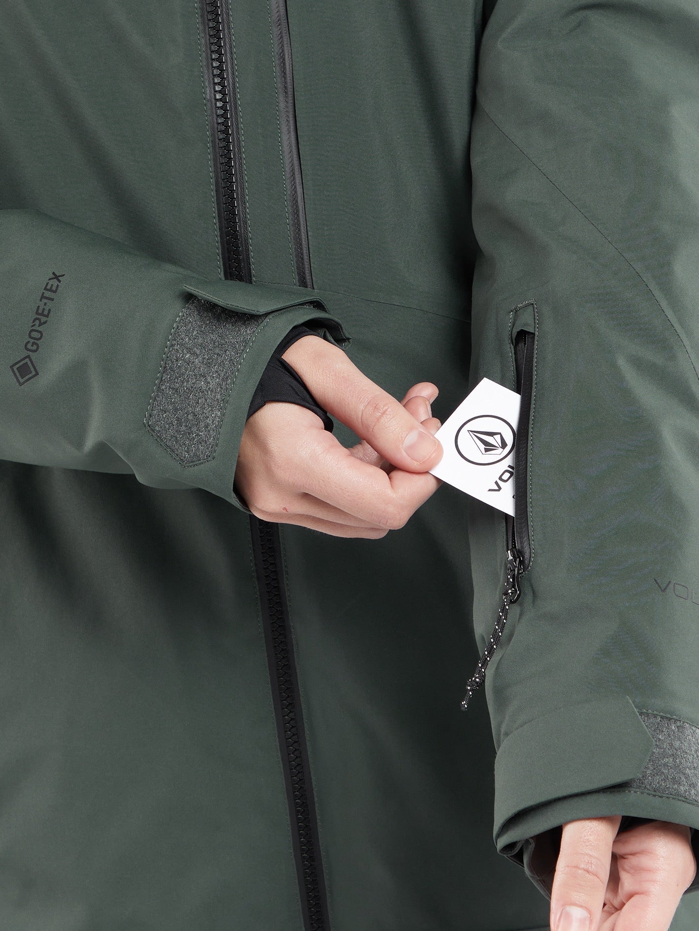 3D-Stretch-Gore-Tex-Jacke – EUKALYPTUS