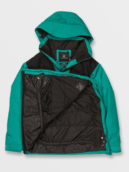 Gore-Tex Fern Isolierte Jacke - LEUCHTENDES GRÜN