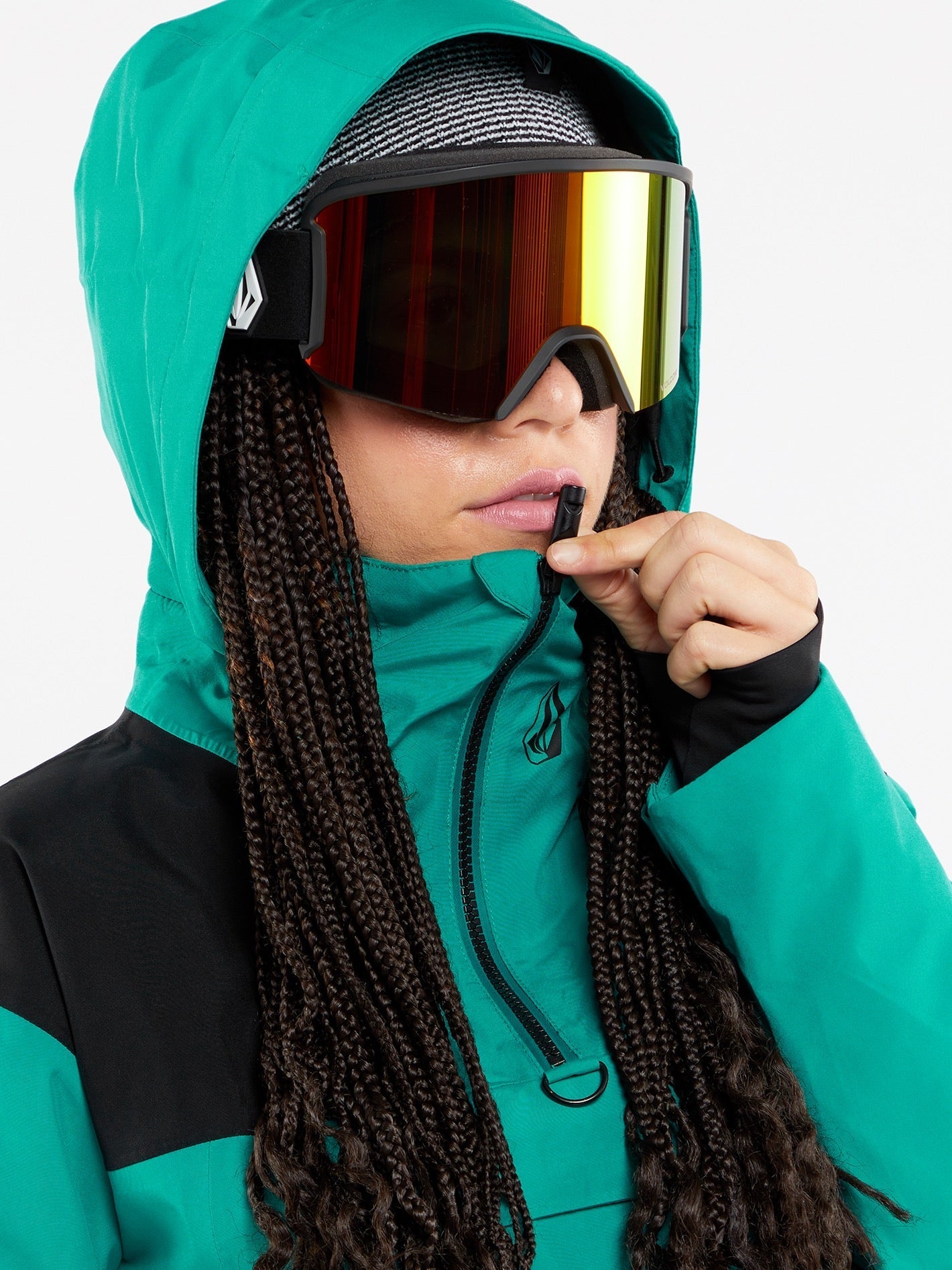 Gore-Tex Fern Isolierte Jacke - LEUCHTENDES GRÜN