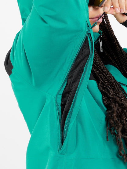 Gore-Tex Fern Isolierte Jacke - LEUCHTENDES GRÜN