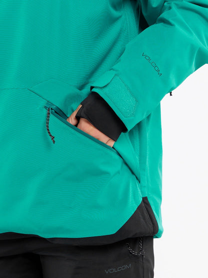 Gore-Tex Fern Isolierte Jacke - LEUCHTENDES GRÜN
