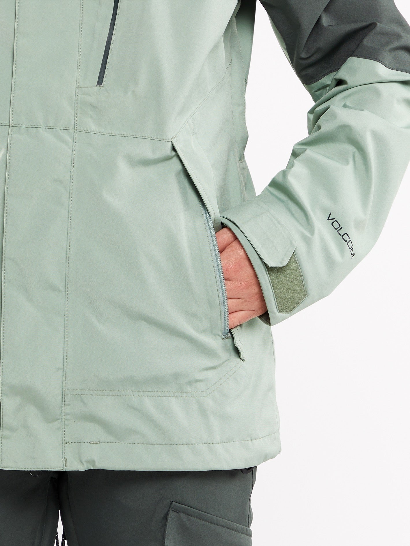 Gore-Tex V.Co Aris Isolierte Jacke - SAGE FROST