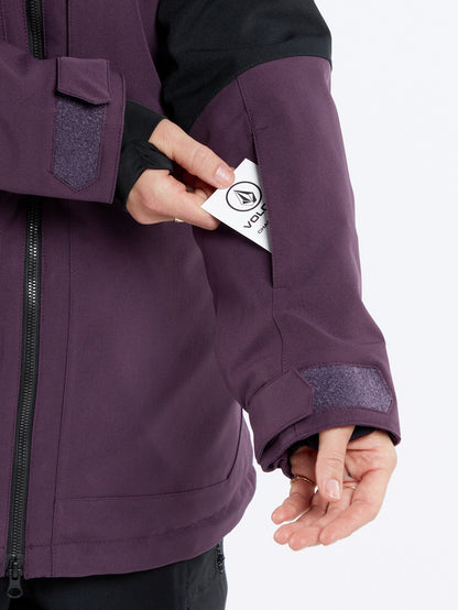 3D Stretch Shelter Jacket - BLACKBERRY