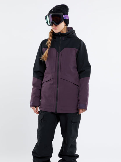 3D Stretch Shelter Jacket - BLACKBERRY