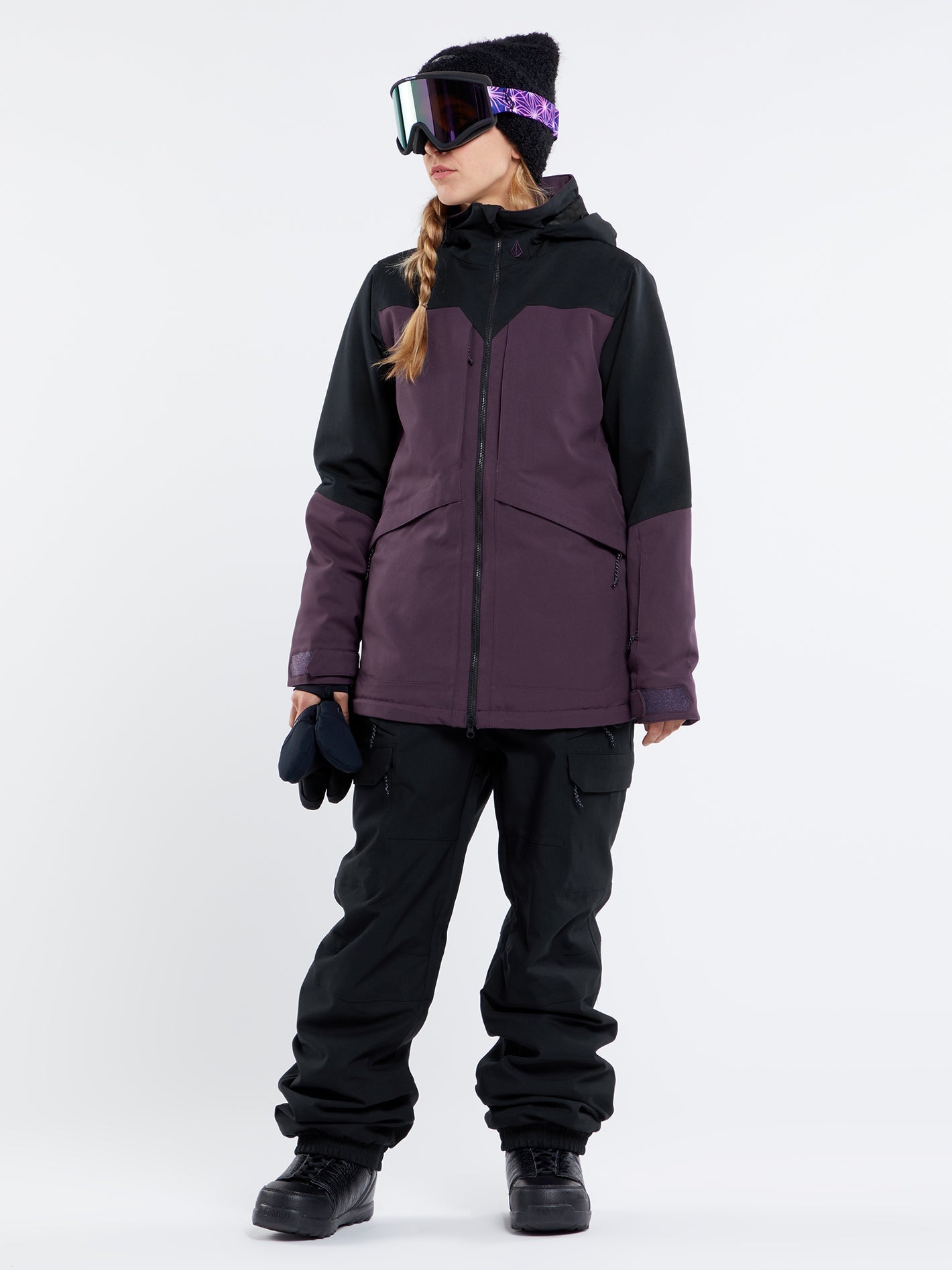 3D Stretch Shelter Jacket - BLACKBERRY