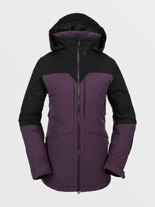 3D Stretch Shelter Jacke - BROMBEERE