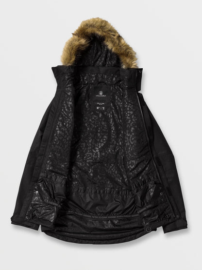 Fawn Isolierte Jacke – SCHWARZ