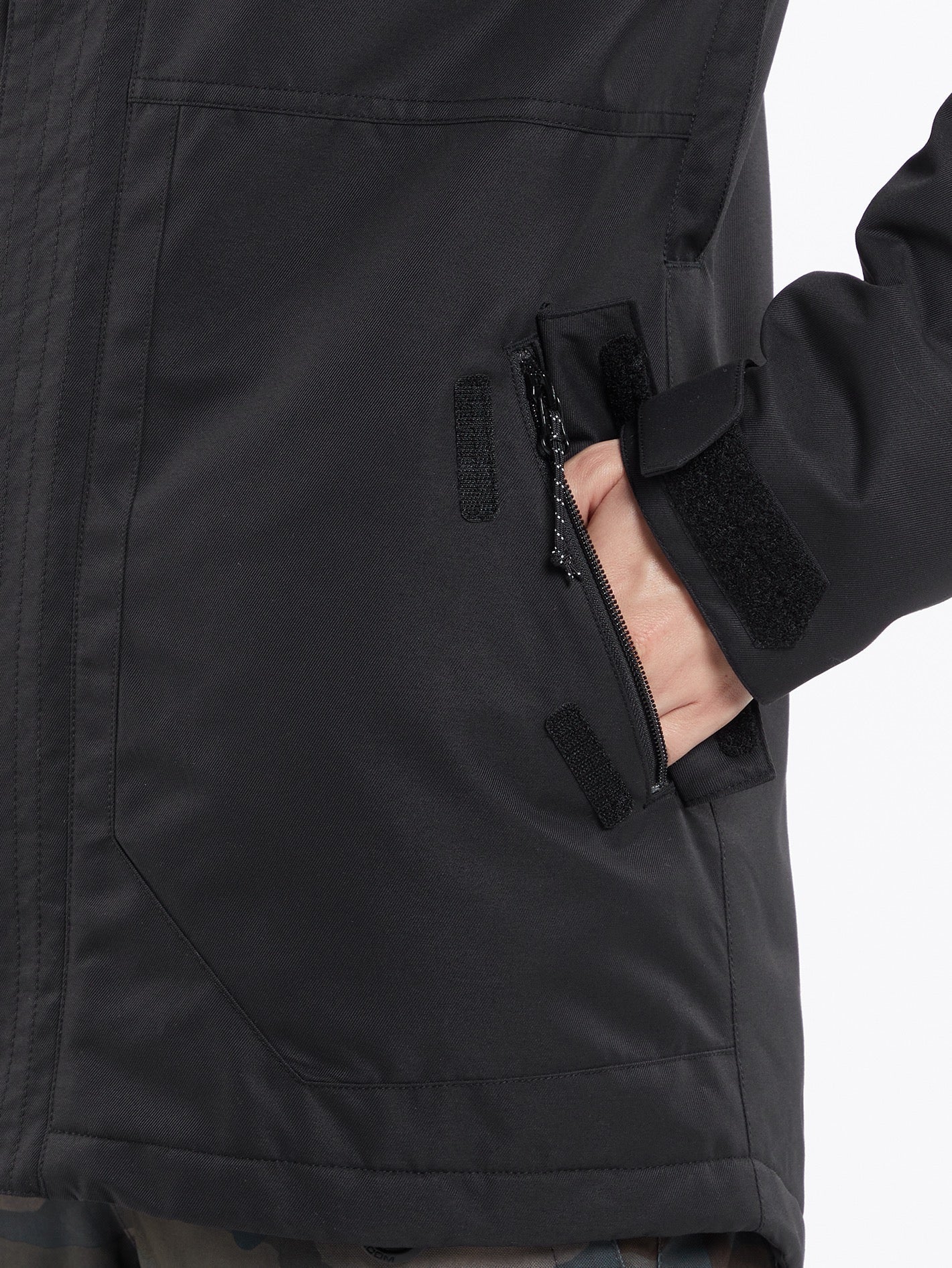 Fawn Isolierte Jacke – SCHWARZ