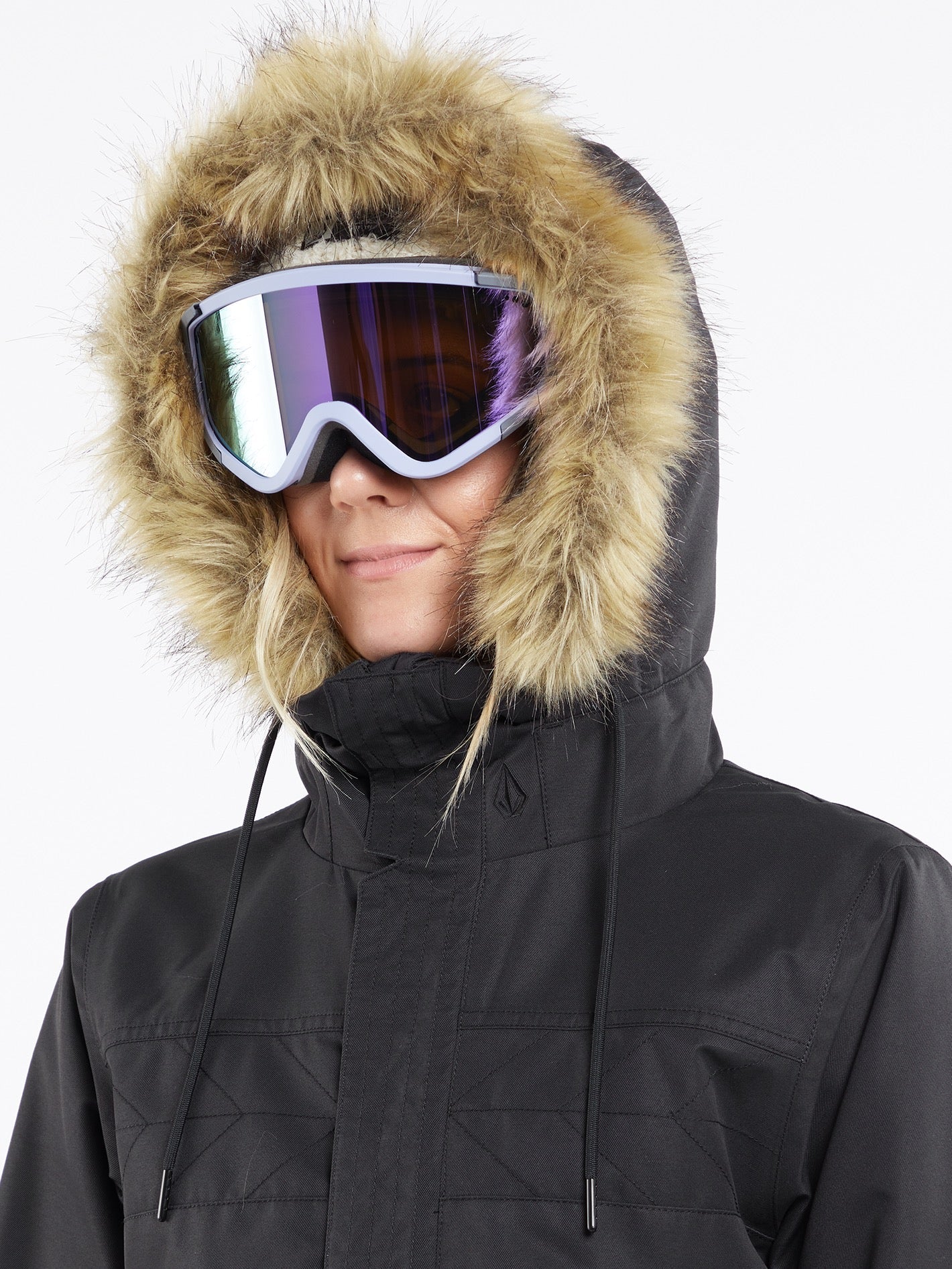 Fawn Isolierte Jacke – SCHWARZ