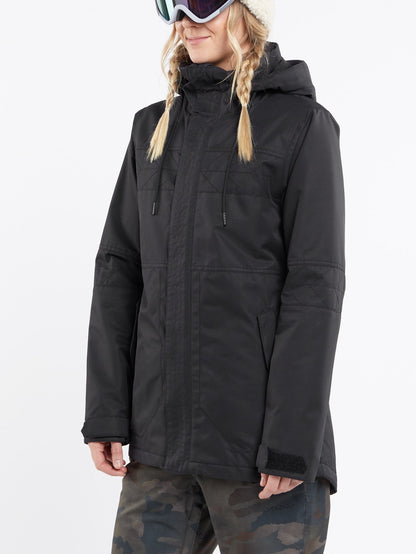 Fawn Isolierte Jacke – SCHWARZ