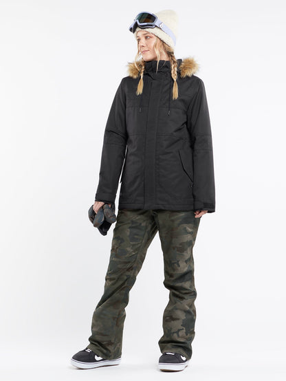 Fawn Isolierte Jacke – SCHWARZ