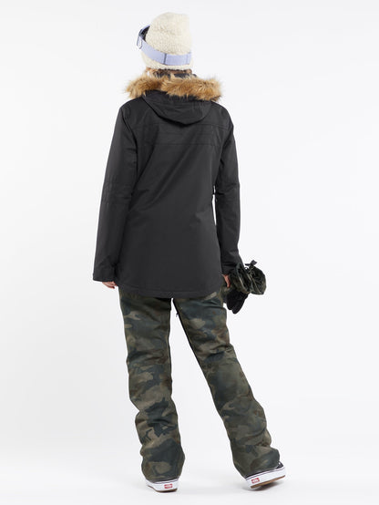 Fawn Isolierte Jacke – SCHWARZ
