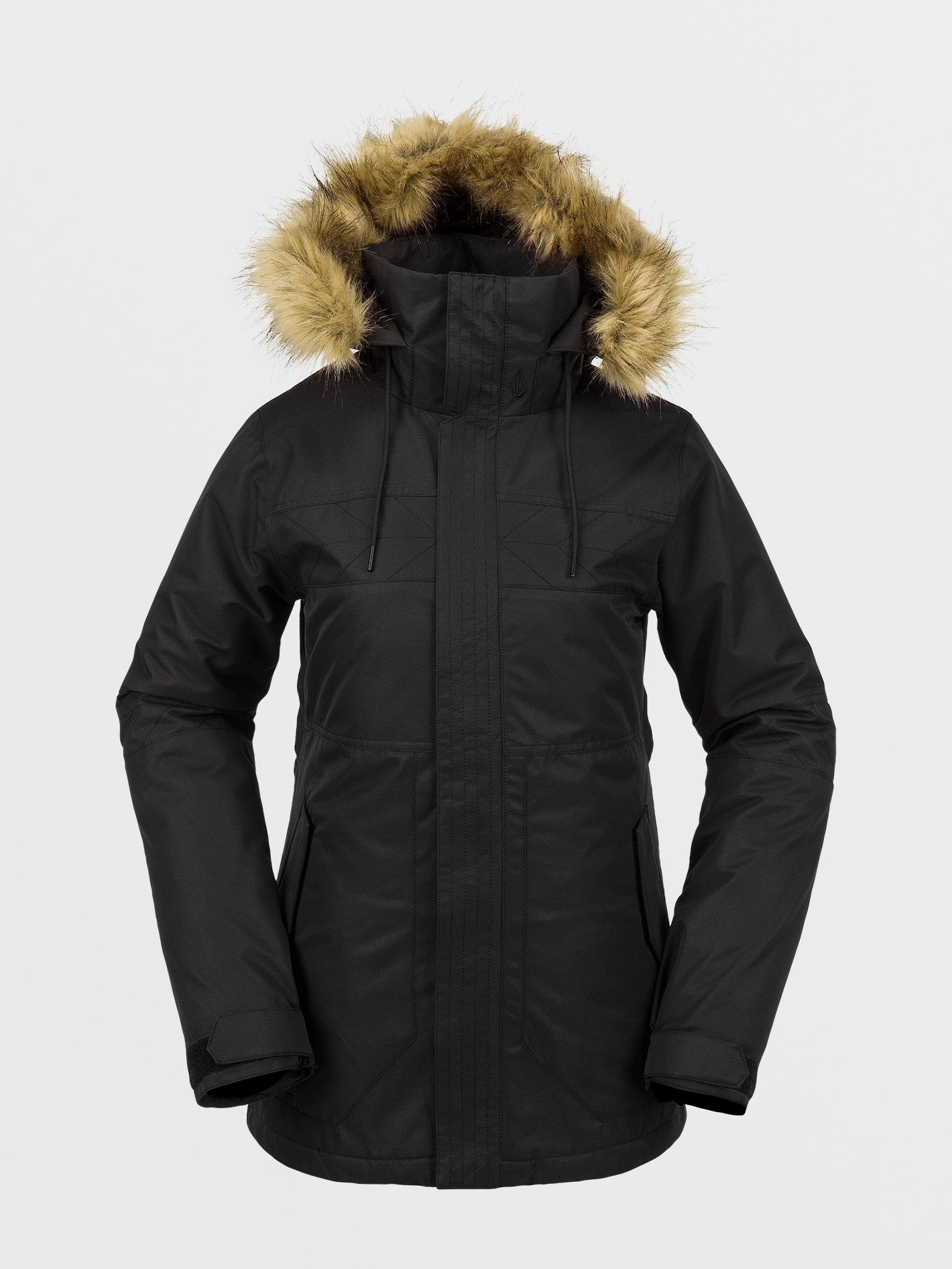 Fawn Isolierte Jacke – SCHWARZ
