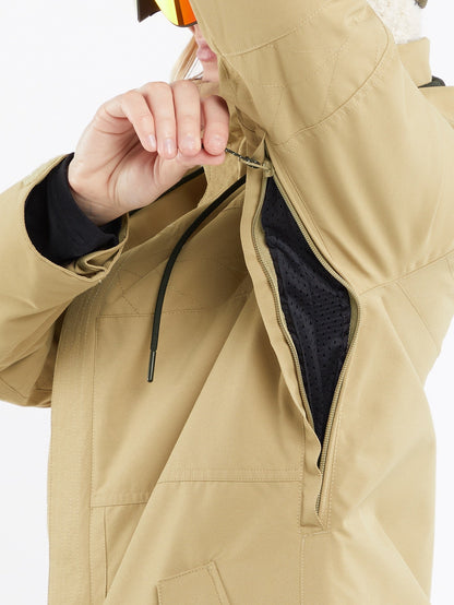 Fawn Insulated Jacket - DARK KHAKI