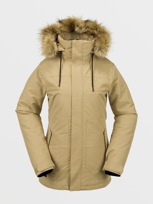 Fawn Isolierte Jacke – DUNKEL KHAKI